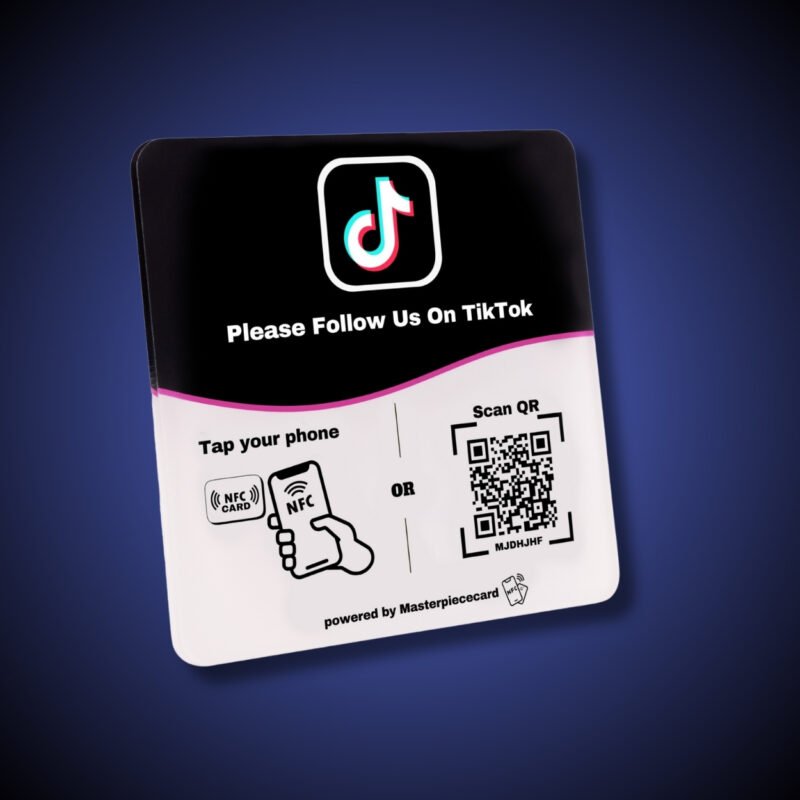 Master piece TIK TOK NFC Plate