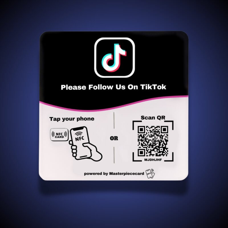 Master piece TIKTOK NFC Plate 2