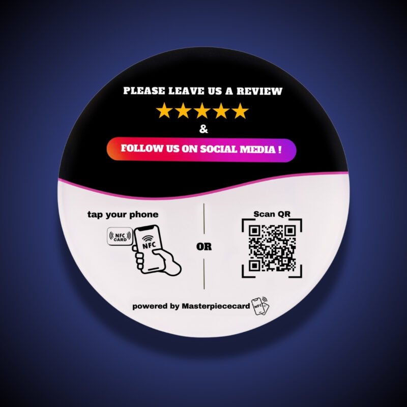 Master piece ALL IN ONE – Round NFC Plate 2