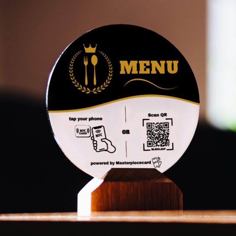 Master piece Card Menu