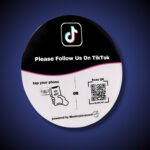 Master piece TIKTOK NFC Plate – Round