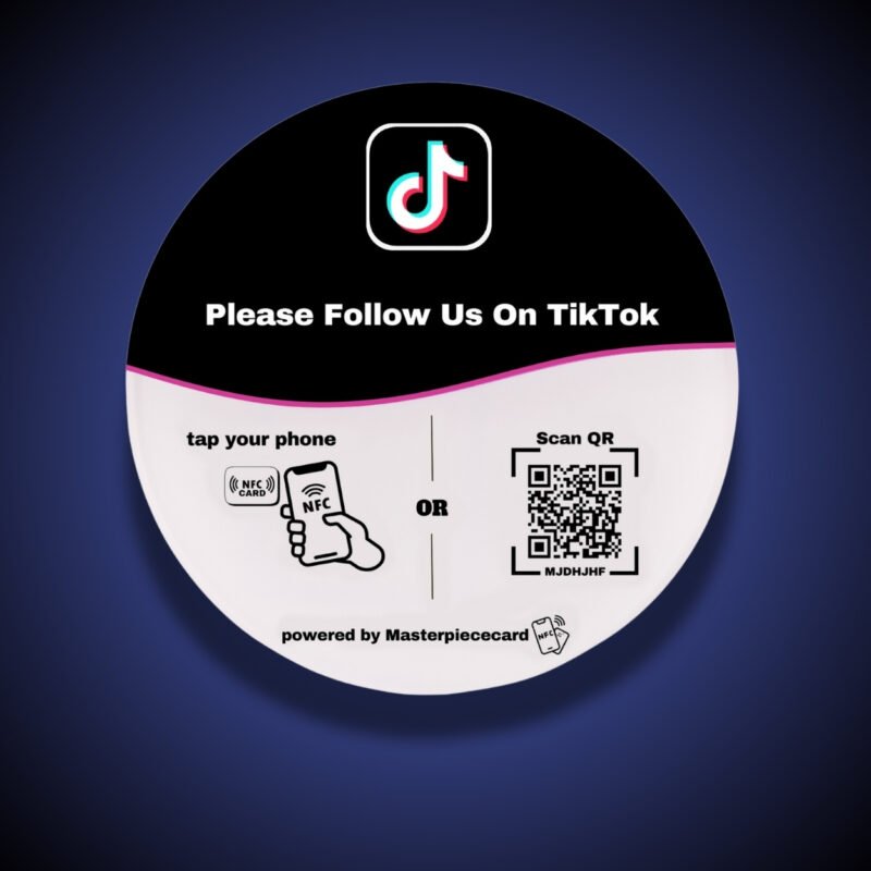 Master piece TIKTOK NFC Plate– Round 2
